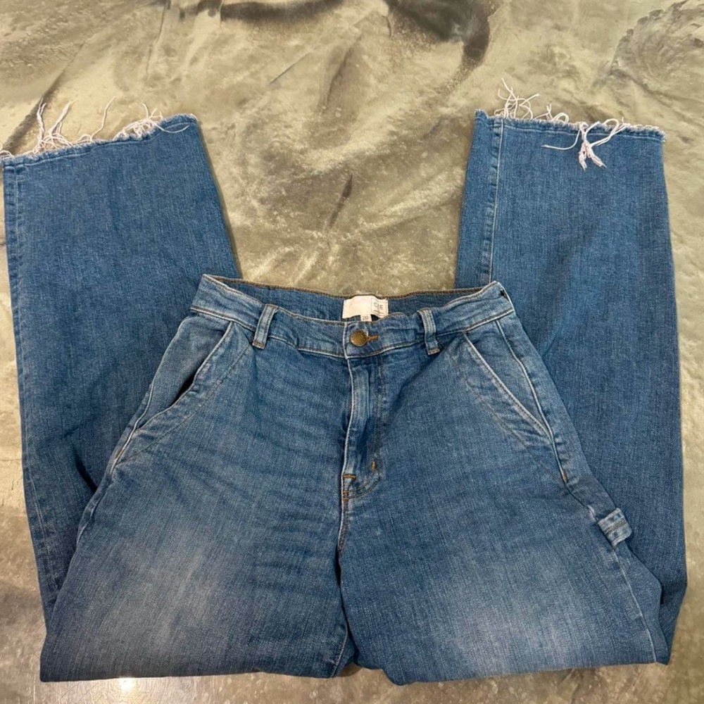 Current Elliot wide leg jeans